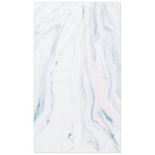 Licht roze en wit marmer tafelkleed (Voorkant)