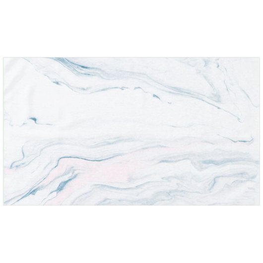 Licht roze en wit marmer tafelkleed (Voorkant (Horizontaal))