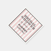  licht roze Frans Vrijgezellenfeest Servet (Hoek)