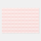 Licht roze gingham Patroonpapier Inpakpapier Vel (Voorkant 3)