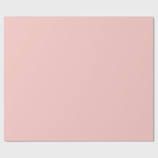 Licht roze gossamer, stevige kleurenroze cadeaupapier (Vlak)