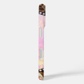 Licht Roze & Gouden Film Strip Foto Case-Mate iPhone Case (Achterkant / Rechts)