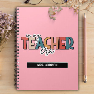 Licht Roze in mijn leraren tijd citaat Notitieboek