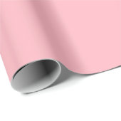 Licht roze matte ompakken papier (Rol Hoek)