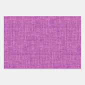Licht Roze Paarse Linnen Inpakpapier Vel (Voorkant 2)