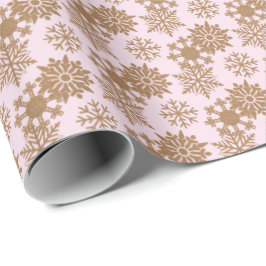 Licht roze | Rustisch snoepgoed Cadeaupapier