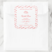Licht roze witte woorden Cloud Product Labels hart (Tas)