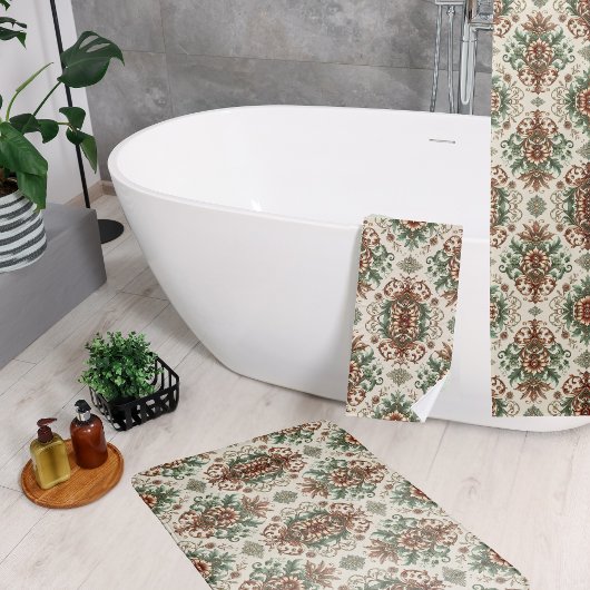 Licht rustiek traditioneel bad handdoek