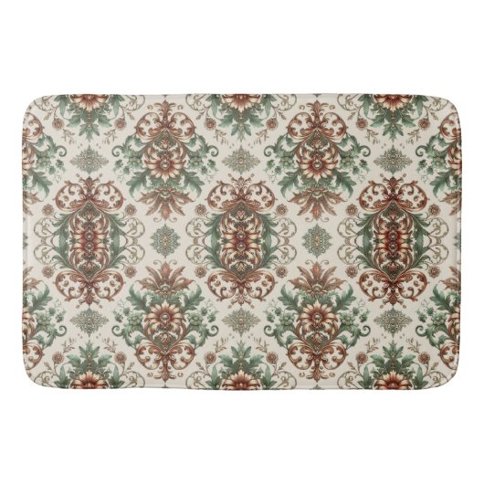 Licht rustiek traditioneel badmat (Voorkant)