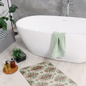 Licht rustiek traditioneel badmat