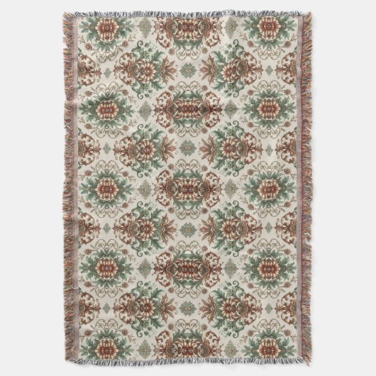 Licht rustiek traditioneel deken (Voorkant Verticaal)