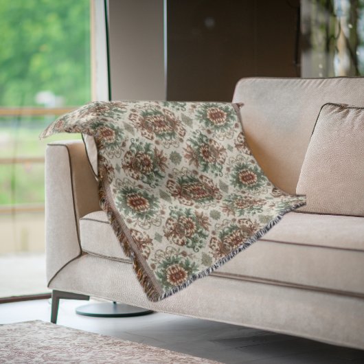 Licht rustiek traditioneel deken