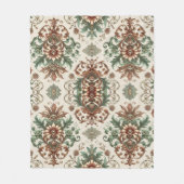 Licht rustiek traditioneel fleece deken (Voorkant)