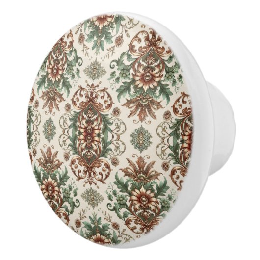 Licht rustiek traditioneel keramische knop (Rechts)