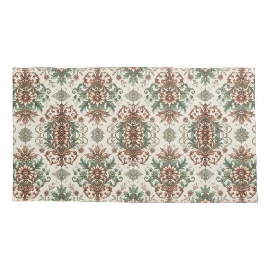 Licht rustiek traditioneel kussensloop (Achterkant)