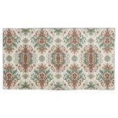 Licht rustiek traditioneel kussensloop (Voorkant)