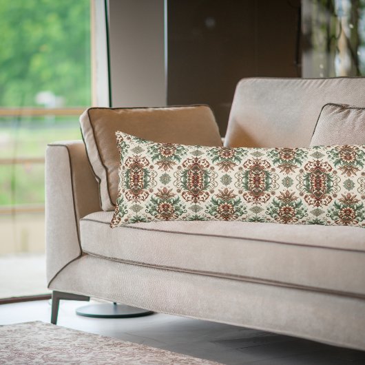 Licht rustiek traditioneel lichaamskussen