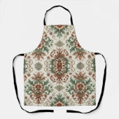 Licht rustiek traditioneel schort (Voorkant)