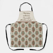 Licht Rustiek Traditioneel  Schort (Voorkant)