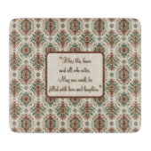 Licht Rustiek Traditioneel  Snijplank (Voorkant)