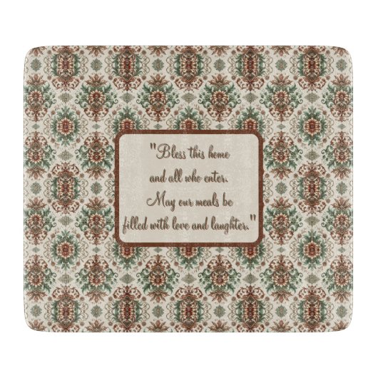 Licht Rustiek Traditioneel  Snijplank (Voorkant)