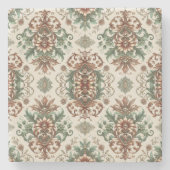 Licht rustiek traditioneel stenen onderzetter (Voorkant)