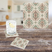 Licht rustiek traditioneel stenen onderzetter