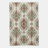 Licht rustiek traditioneel theedoek (Verticaal)