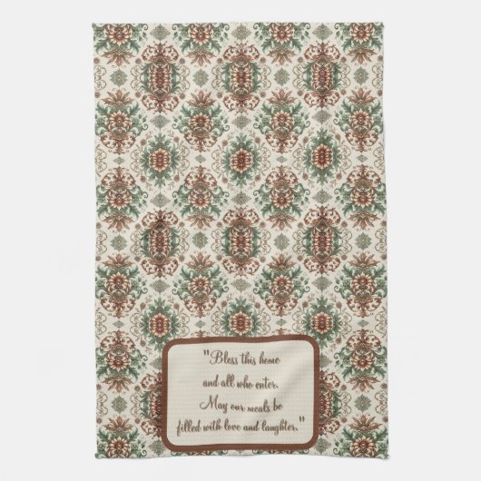 Licht Rustiek Traditioneel  Theedoek (Verticaal)