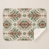 Licht rustieke traditionele sherpa deken (Voorkant (horizontaal))