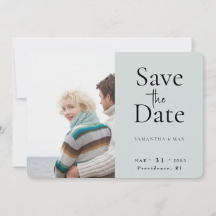 Licht Sage De Twee Van Ons Foto De Datum Opslaan Save The Date