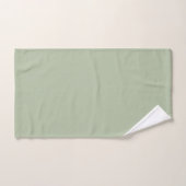 Licht Sage Groen Effen Kleur Bad Handdoek (Handdoek)