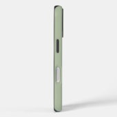 Licht Sage Groen Effen Kleur Case-Mate iPhone Case (Achterkant / Rechts)