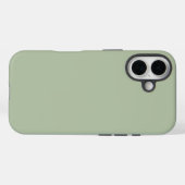 Licht Sage Groen Effen Kleur Case-Mate iPhone Case (Achterkant (horizontaal))