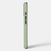 Licht Sage Groen Effen Kleur Case-Mate iPhone Case (Achterkant / Links)