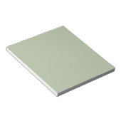 Licht Sage Groen Effen Kleur Notitieblok (Schuin)