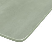 Licht Sage Groen Effen Kleur Snijplank (Hoek)