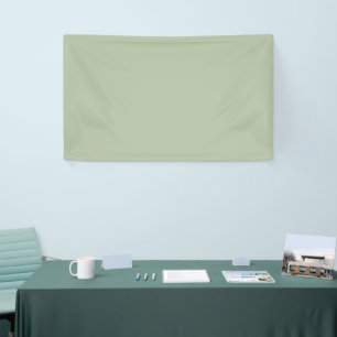 Licht Sage Groen Effen Kleur Spandoek