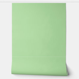Licht salie groen behang