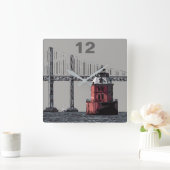 LICHT SANDY-PUNT VIERKANTE KLOK (Huis)