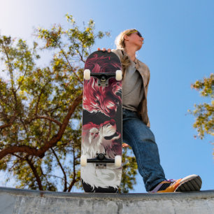 Licht Schaduw Wolf Spirit Dier Fantasie Persoonlijk Skateboard