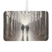 Licht, schaduwen en symmetrie - sepia luchtverfrisser (Achterkant)