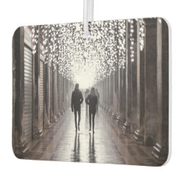 Licht, schaduwen en symmetrie - sepia luchtverfrisser