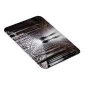 Licht, schaduwen en symmetrie - sepia magneet (Rechterzijde)