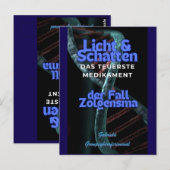 Licht & Schatten das teuerste Medikament Briefkaart (Voorkant / Achterkant)