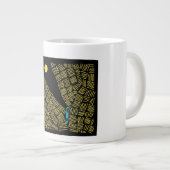 Licht schetsen grote koffiekop (Voorkant rechts)