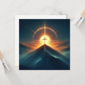 Licht schetsen kaart (Voorkant / Achterkant in situ)