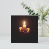 Licht schetsen kaart (Staand voorkant)