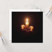 Licht schetsen kaart (Voorkant / Achterkant in situ)