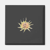 Licht schijnt door de duisternis magneet (Voorkant)